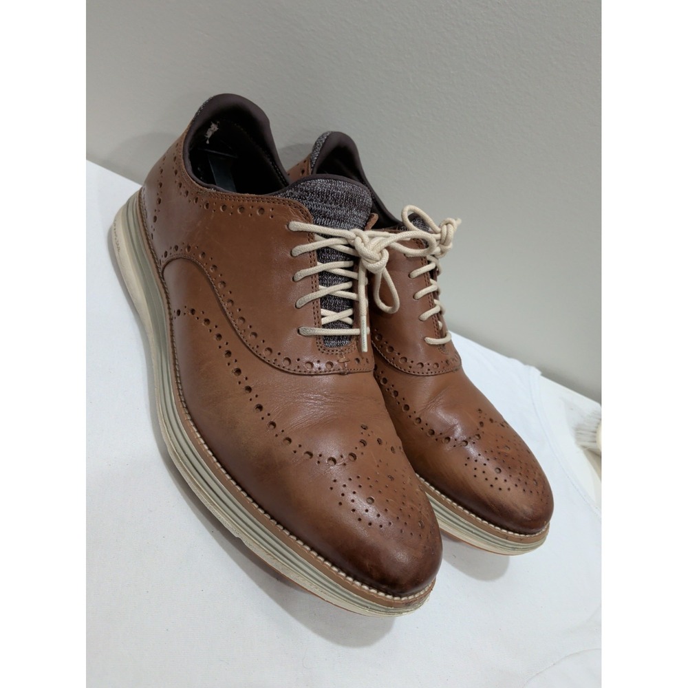 Cole Haan OriginalGrand Ultra Wingtip Oxford Mens 13 Brown C32071